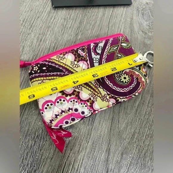 Vera Bradley Pink Keychain Wallet - Picture 3 of 5